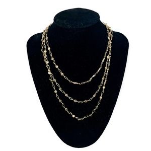 New BaubleBar Multi Layer Tier Necklace